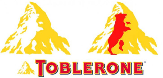 توبلرون - Toblerone ، معنی لوگوی برندهای معروف و سرشناس